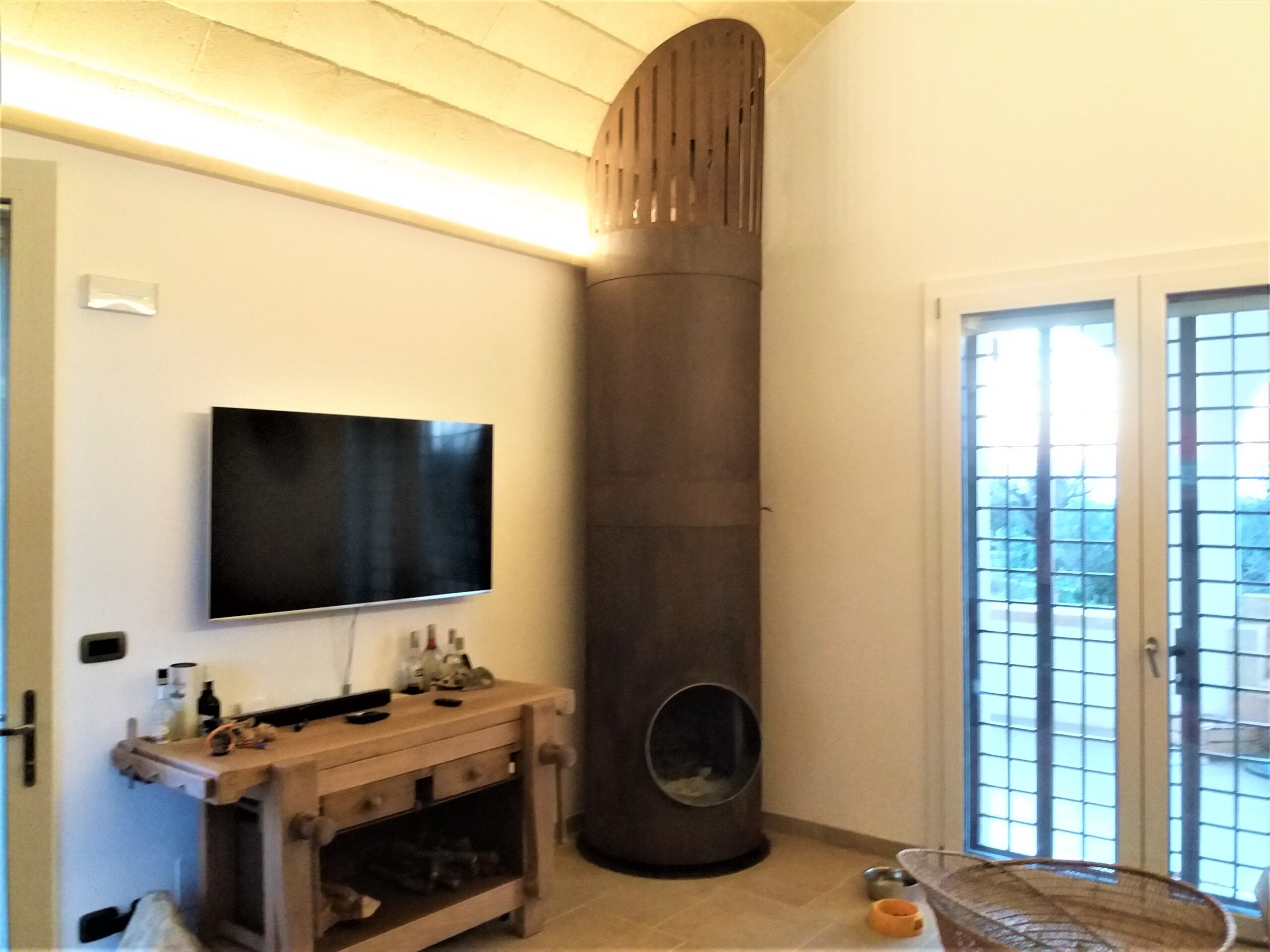 realizzazione camini in acciaio metalsystem aradeo lecce puglia italia